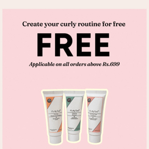 Get 3 products for free🚨