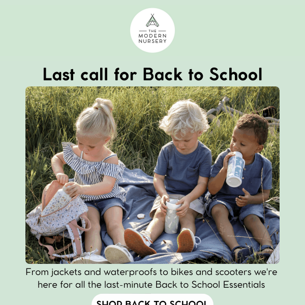 📢Last call for Back to School 📖 