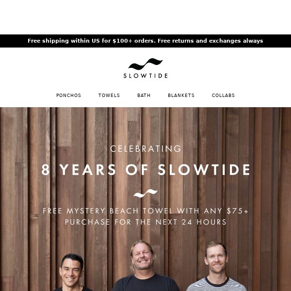 Celebrating 8 Years Of Slowtide