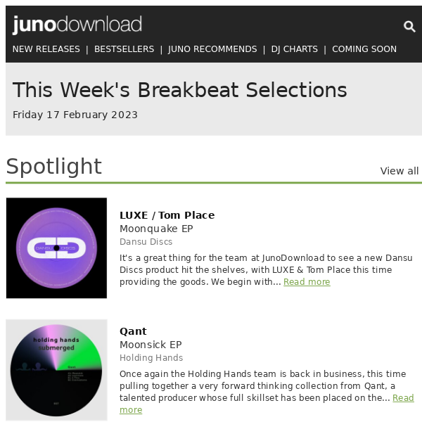 Breakbeat News | Tracks from LUXE, Orbital, The Darrow Chem Syndicate and more