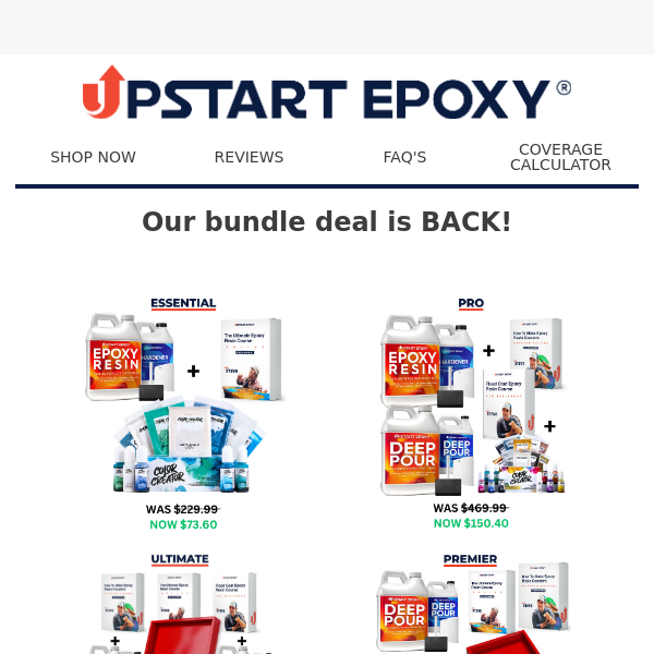 Upstart Epoxy Bundles