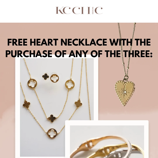 FREE LIMITED EDITION NECKLACE WITH PURCHASE!