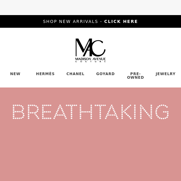 Breathtaking New Arrivals 🧡 Hermès, Chanel, Dior! - Madison Avenue Couture