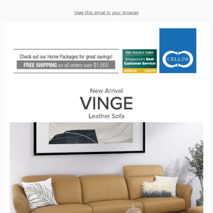 Easy Spring Cleaning With Vinge High Leg Sofa | New Arrival