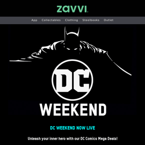 🦸‍♂️ DC Mega Deals Weekend NOW LIVE 🦸‍♂️