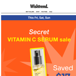 3-Day Vita Dark Spot Serum, SAVE $17!