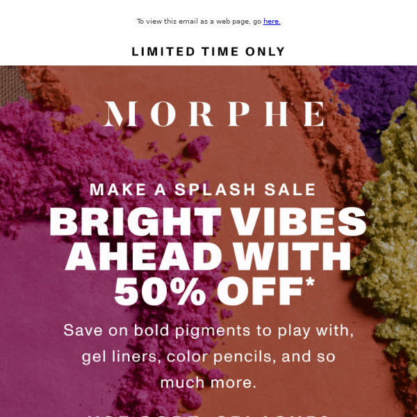 Morphe Discount Codes → 50% off (22 Active) July 2022