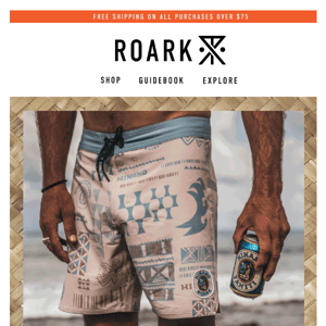 Introducing The Hinano x Roark Collection