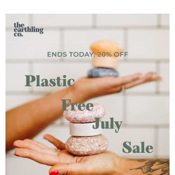 Earthfriendly swaps for 20 off The Earthling Co.