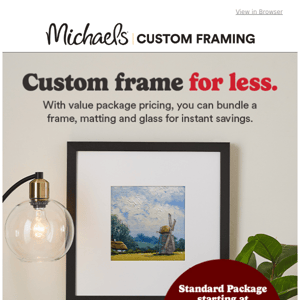 ☀️ 📸 Frame your summer pics for less with custom frame value packages from $79