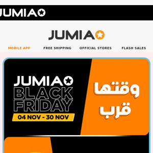 Something Big is coming⏬ Hottest Offers During Jumia Black Friday Starting Nov 4th🤑 Vote For Your Deals Now😉