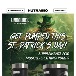 💪 GET PUMPED for St. Paddy's Day 🍀