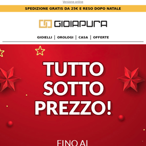 Tutto SOTTO PREZZO! Fino al -60% da oggi per i tuoi regali 🎁