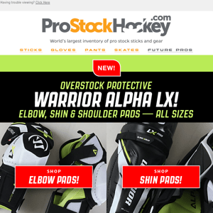 Size L - Warrior Alpha LX 20 Pro Shoulder Pads - Pro Stock Hockey