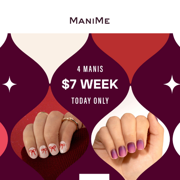 Your NEW $7 MANIS Alert 👀