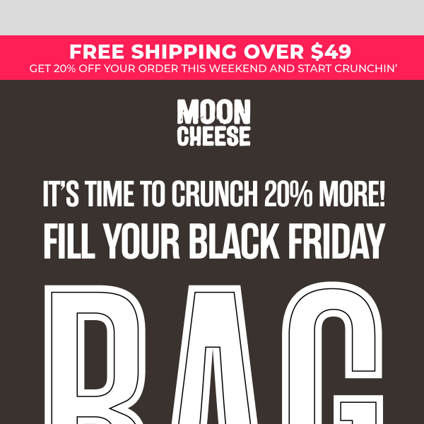 🧀 🖤 Black Friday: It's time to crunch the numbers (and the Cheese)