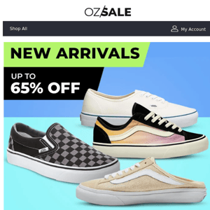 VANS - New Arrivals & Up To 65% Off