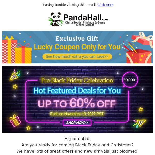 Coupon Expiring | Pre-Black Friday Offer & Month in Review