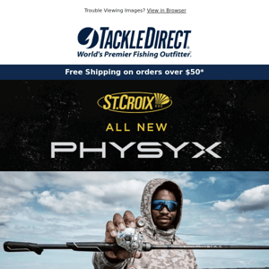 NEW & In-Stock:  St. Croix Physyx Rods