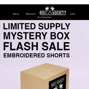 😨3 for $49 Mystery Shorts Ends Tonight!