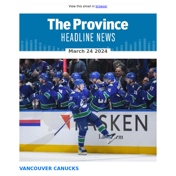 Canucks Coffee: Rest and practice revived Vancouver's stretch drive