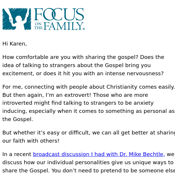 Is sharing the Gospel difficult?