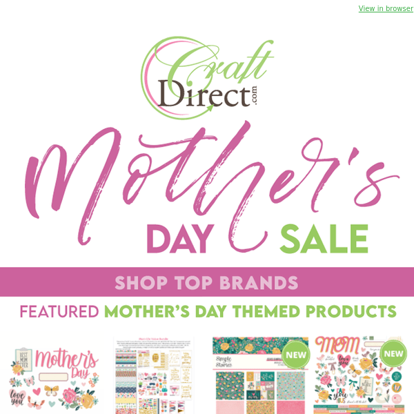 Unbelievable Mother's Day Sale!
