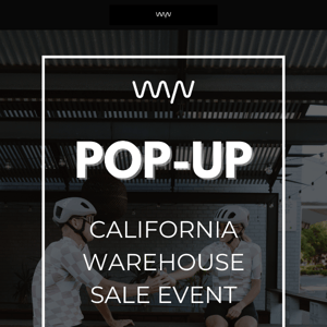 Save the date for our spring California Warehouse Sale