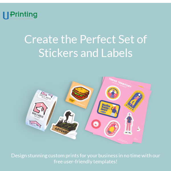 The Perfect Stickers and Labels by You, UPrinting!