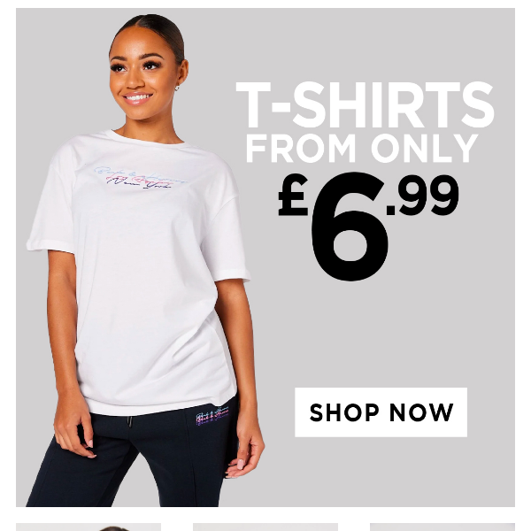 T-SHIRTS FROM £6.99!! 👕