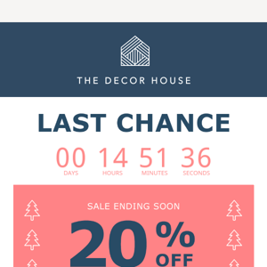 Tick tock! Boxing Day Sale ends in 15 hours ⏰