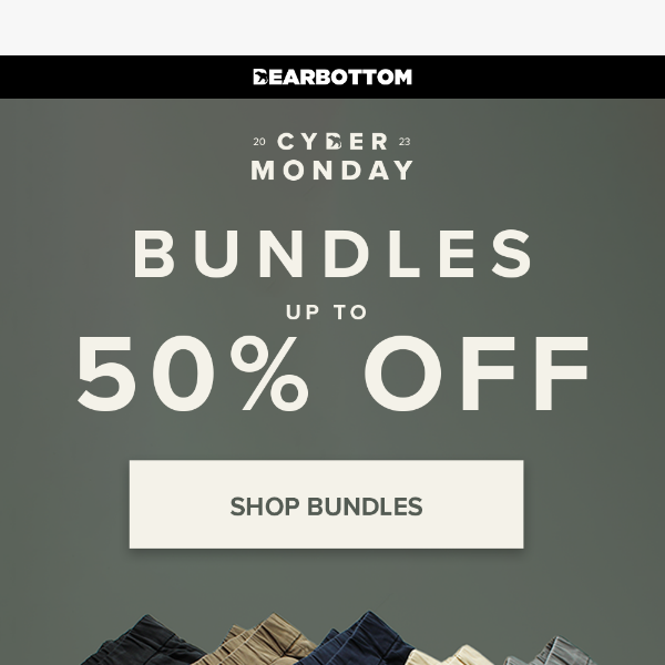 Bundles Up To 50% Off