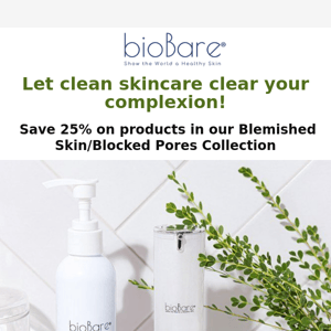 Tired of trying to hide blemishes?