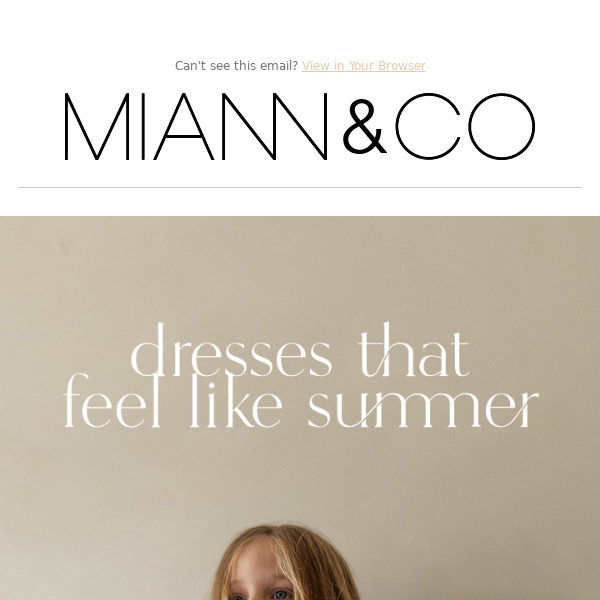 Dresses that feel like summer ☀️