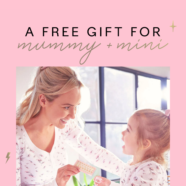 Claim yours & mini's free gift...