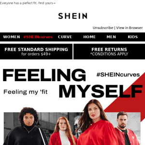 #SHEINcurves | New styles designed to flatter