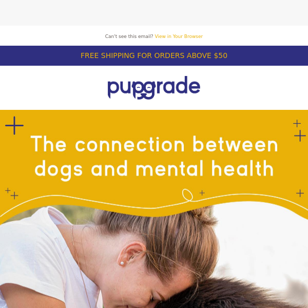 What do dogs have to do with mental health?