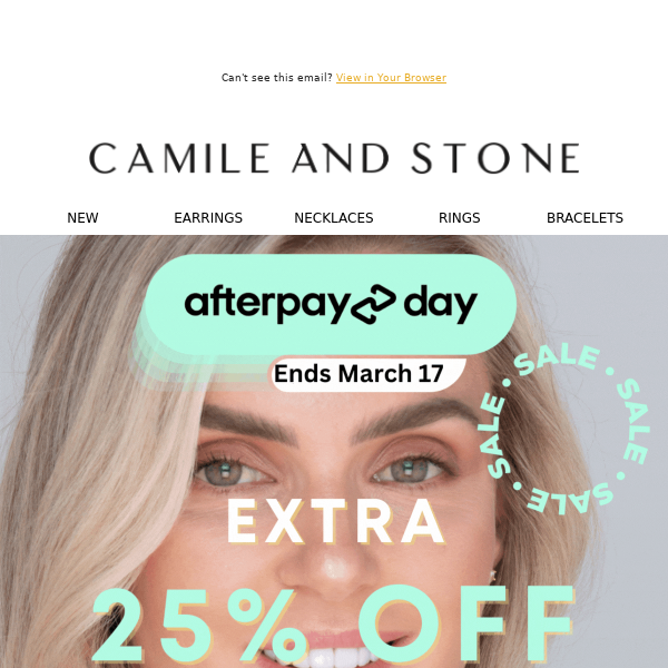 Last 3 Hours On Afterpay Day Sale ⚡