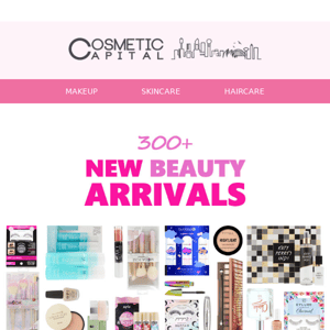 Hundred's of NEW beauty arrivals - Up to 80% off! 💕