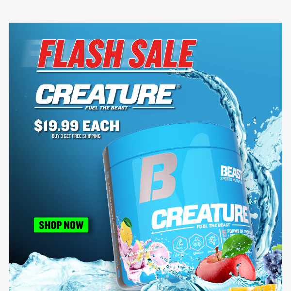 🔥 Inflation Buster - CREATURE Just $19.99