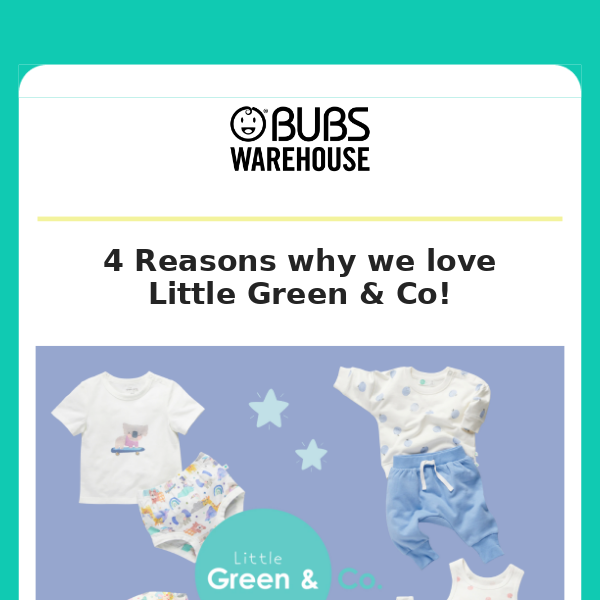 4 Reasons why we love Little Green & Co.