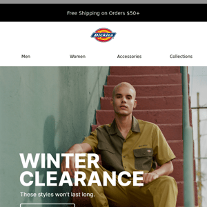 Clearance Styles Are Almost Gone
