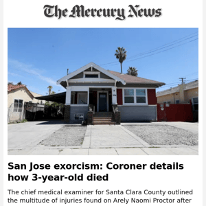 San Jose exorcism: Coroner details how 3-year-old died