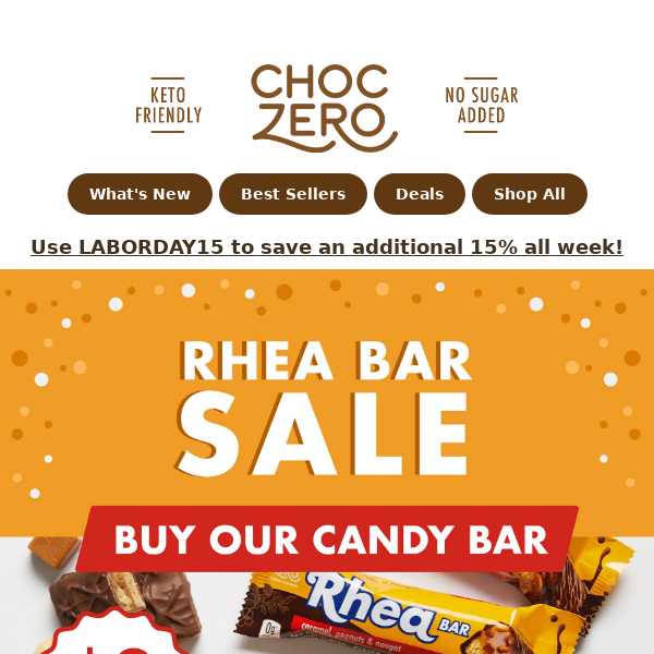 Our sweet savings sale starts now 🍫