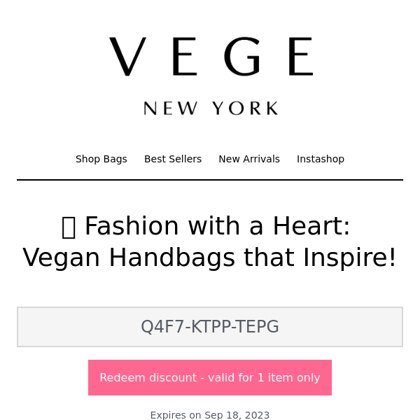 💚 Fashion with a Heart: Vegan Handbags that Inspire!