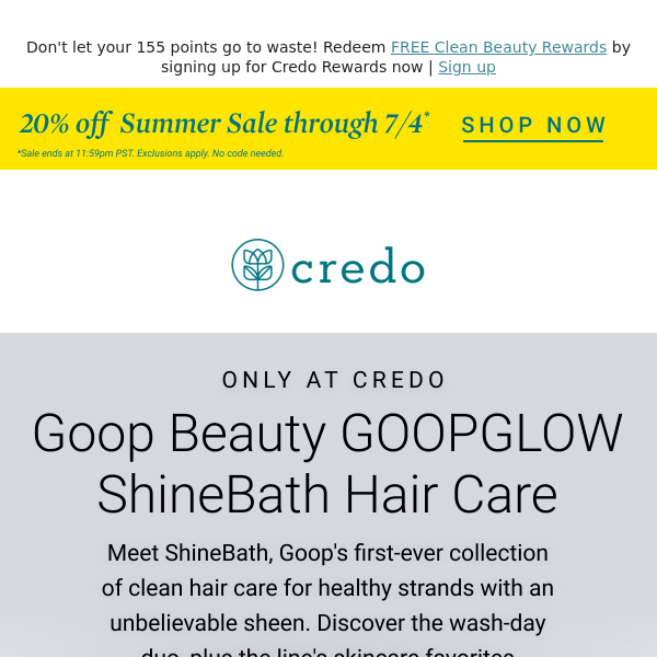 30% Off Credo Beauty COUPON CODES