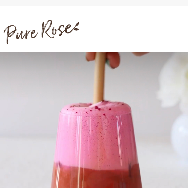 Rose Pink Latte 🌸 ☕️ 💕