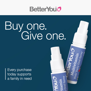 Buy one, give one this Giving Tuesday