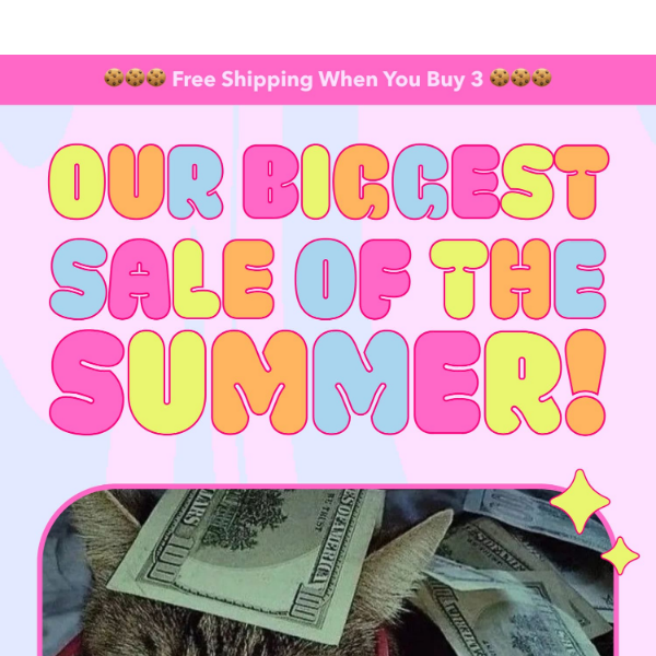 OUR BIGGEST SALE OF THE SUMMER  🎉