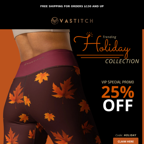 25% OFF on Holiday Collection!